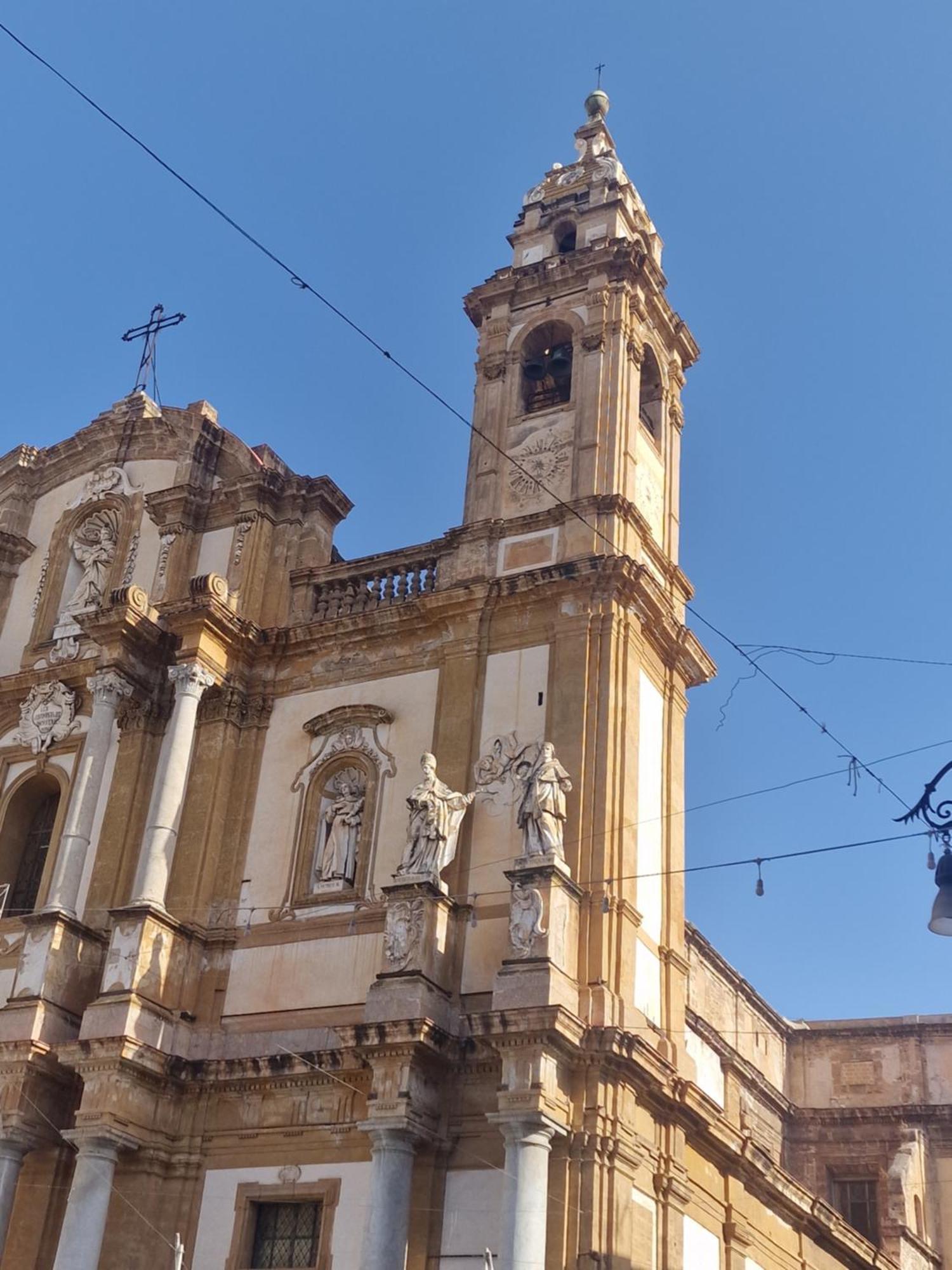 Apartamento Vista San Domenico Palermo Exterior foto