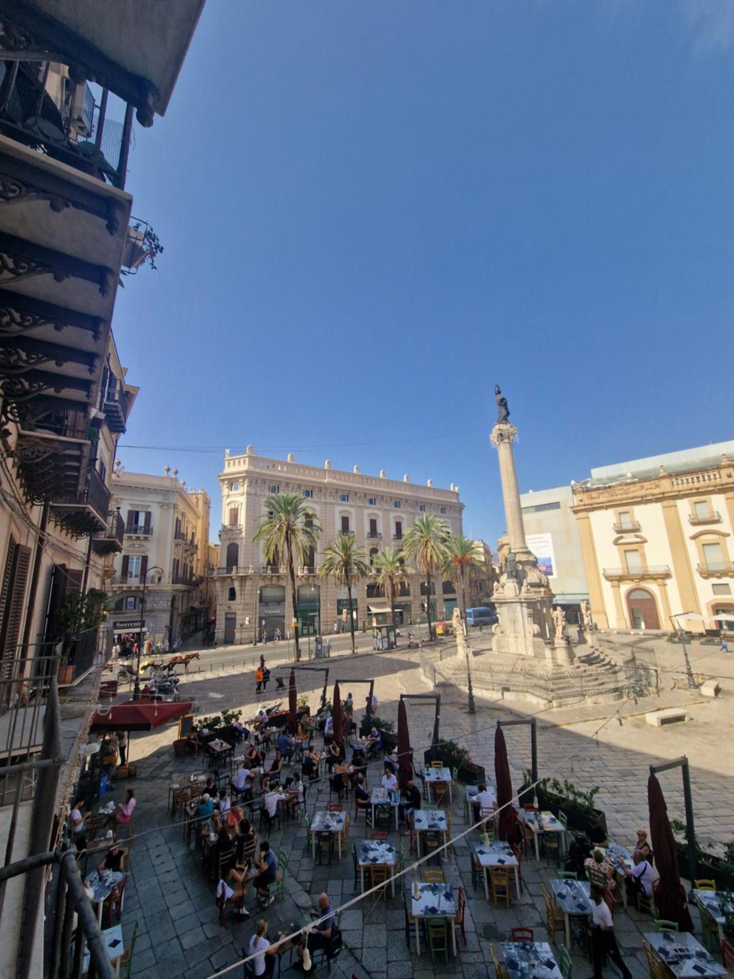 Apartamento Vista San Domenico Palermo Exterior foto